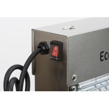 Ammazzamosche elettrico in acciaio inox ECOKILL IPX4 blu