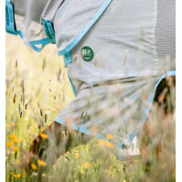 Cubre-moscas Horseware Amigo AmEco Bug Buster 0g Argento / azzurro cielo Cubre-moscas Horseware Amigo AmEco Bug Buster 0g Argento / azzurro cielo