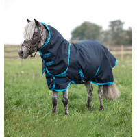 Coperta shetland Amigo Hero 6 Ripstop Petite Plus 200g Horseware Marino / blu elettrico Coperta shetland Amigo Hero 6 Ripstop Petite Plus 200g Horseware Marino / blu elettrico