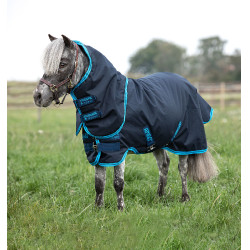 Coperta shetland Amigo Hero 6 Ripstop Petite Plus 200g Horseware Marino / blu elettrico Coperta shetland Amigo Hero 6 Ripstop Petite Plus 200g Horseware Marino / blu elettrico