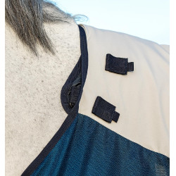 Coperta da esterno Horseware Rambo® Summer 0g con disco e fodera 100g Marina / grigio Blu