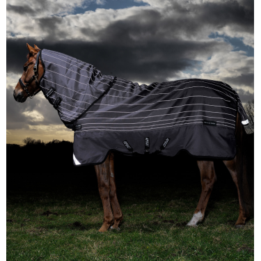 Coperta Horseware Amigo Bravo 12 Reflectech Plus 100g Grigio / riflettente Coperta Horseware Amigo Bravo 12 Reflectech Plus 100g Grigio / riflettente