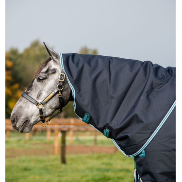 Coperta Horseware Amigo® Bravo 12 Plus 250g 1200D Marina / acqua Blu Coperta Horseware Amigo® Bravo 12 Plus 250g 1200D Marina / acqua Blu