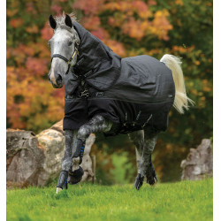 Coperta Horseware Amigo Bravo 12 Reflectech Plus 250g Nero / riflettente