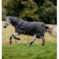 Coperta Horseware Amigo Super Bravo Plus 250g Nero / nero / bianco Coperta Horseware Amigo Super Bravo Plus 250g Nero / nero / bianco