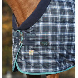 Coperta da scuderia Horseware Rhino Original Vari-Layer 450g Marina a quadri / blu petrolio Blu marino Coperta da scuderia Horseware Rhino Original Vari-Layer 450g Marina a quadri / blu petrolio Blu marino