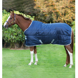 Coperta Horseware Amigo Insulator 200g 210D Marino / argento Blu