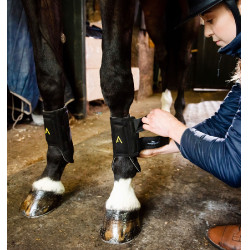 Ghette Horseware Adagio Nero / giallo Ghette Horseware Adagio Nero / giallo