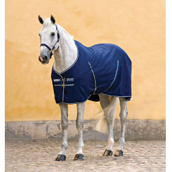 Camicia da box Horseware Rambo Fodera Stampata Blu marino / blu marino / bianco