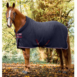 Coperta in pile Horseware in rilievo Cozy Neck Coperta in pile Horseware in rilievo Cozy Neck
