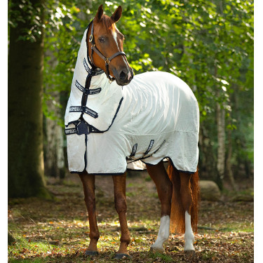 Coperta antimosche Rambo Natura Summer 0g con copricollo Horseware Coperta antimosche Rambo Natura Summer 0g con copricollo Horseware