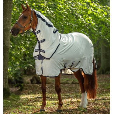 Coperta antimosche Rambo Natura Summer 0g con copricollo Horseware Coperta antimosche Rambo Natura Summer 0g con copricollo Horseware