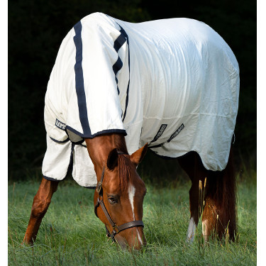Coperta antimosche Rambo Natura Summer 0g con copricollo Horseware Coperta antimosche Rambo Natura Summer 0g con copricollo Horseware