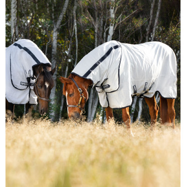 Coperta antimosche Rambo Natura Summer 0g con copricollo Horseware Coperta antimosche Rambo Natura Summer 0g con copricollo Horseware