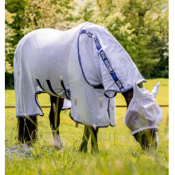 Coperta anti-mosche Horseware Amigo Bug Buster Lavanda / blu atlantico Viola