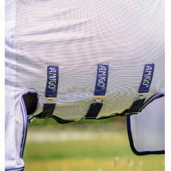 Coperta anti-mosche Horseware Amigo Bug Buster Lavanda / blu atlantico Viola