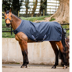 Coperta da passeggio Horseware Amigo 100g Blu marino / blu marino / bianco