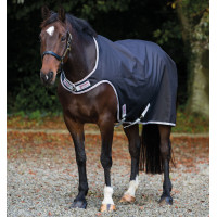 Coperta da passeggio Horseware Amigo 100g Blu marino / blu marino / bianco Coperta da passeggio Horseware Amigo 100g Blu marino / blu marino / bianco