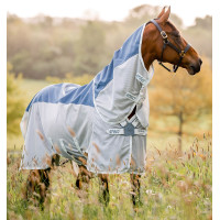 Coperta anti-mosche Horseware Amigo AmECO Combi 0g Verde petrolio / grigio Blu Coperta anti-mosche Horseware Amigo AmECO Combi 0g Verde petrolio / grigio Blu