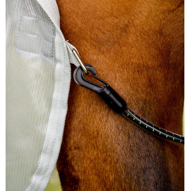 Coperta anti-mosche Horseware Amigo AmECO Combi 0g Verde petrolio / grigio Blu