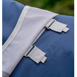 Coperta anti-mosche Horseware Amigo AmECO Combi 0g Verde petrolio / grigio Blu