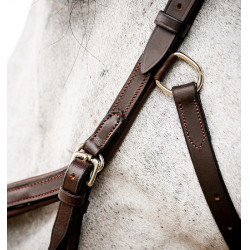 Briglia Horseware Micklem 2 Deluxe Competition Havana scuro Marrone
