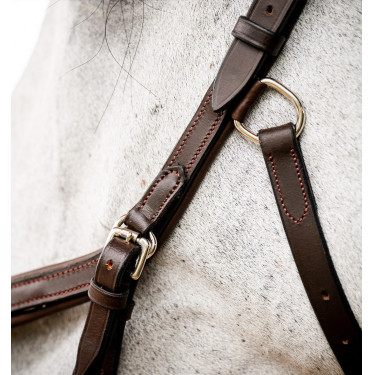 Briglia Horseware Micklem 2 Deluxe Competition Havana scuro Marrone