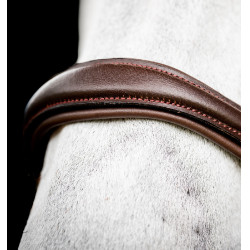 Briglia Horseware Micklem 2 Deluxe Competition Havana scuro Marrone