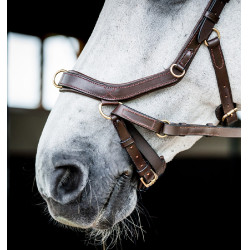Briglia Horseware Micklem 2 Multi Havana scuro Marrone Briglia Horseware Micklem 2 Multi Havana scuro Marrone
