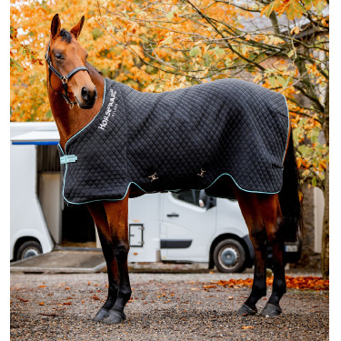 Coperta Horseware Autumn Cooler 100g Nero / acqua