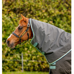 Coperta Horseware Amigo Hero Ripstop Plus con copricollo 200g Grigio shadow / haze / marine