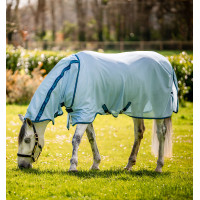 Couverture anti-mouches Horseware Amigo Bug Rug 0g Gris lunaire / marine / lime