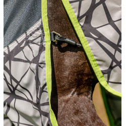 Coperta anti-mosche Horseware Camouflage 3-in-1 Amigo® CamoFly Stampa grigia / lime Motivi