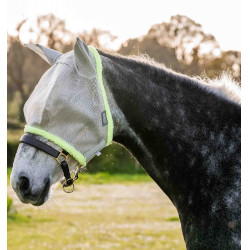 Maschera anti-mosche Horseware Amigo Argento / lime