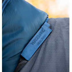 Coperta Horseware Rhino Hexstop Plus Turnout 100g Grigio / indaco / blu navy