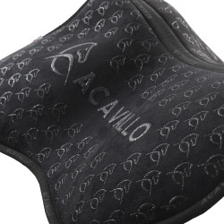 Ammortizzatore MF HPS CW-CS in pelle scamosciata con grip in silicone piatto Acavallo Ammortizzatore MF HPS CW-CS in pelle scamosciata con grip in silicone piatto Acavallo