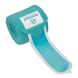 Fasce anti-pilling in pile Edizione Speciale Acavallo Azzurro cielo Blu