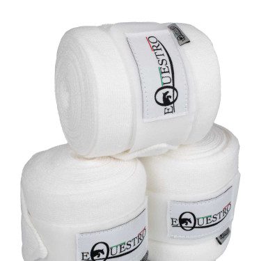 Fasce polari Equestro set da 4 Bianco
