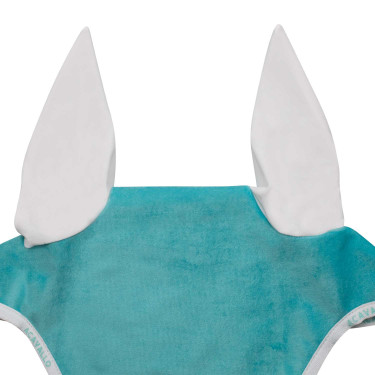 Cuffia anti-mosche Edizione Speciale louvre & logo Acavallo Azzurro cielo Blu