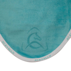 Cuffia anti-mosche Edizione Speciale louvre & logo Acavallo Azzurro cielo Blu