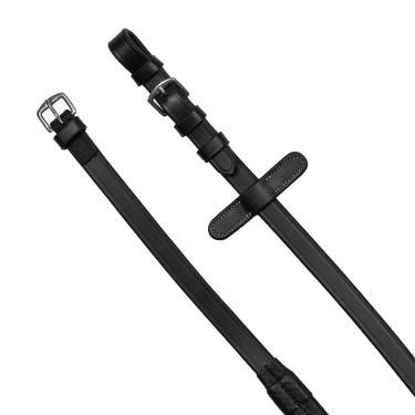 Briglia anatomica con logo Equestro Nero