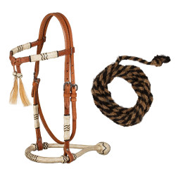 Bosal con redini in crine di cavallo Pool's