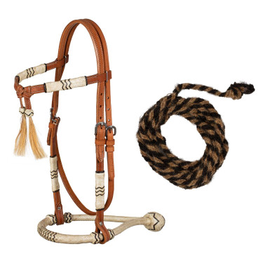 Bosal con redini in crine di cavallo Pool's