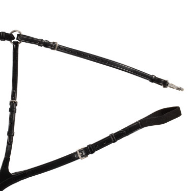 Pettorale anatomico a 5 punti Acavallo Nero