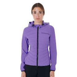 Piumino da donna in tessuto tecnico misto Equestro