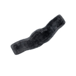 Coprigirante corto in gel classico con pelle di montone Acavallo Grigio