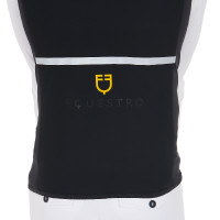 Gilet Equestro da uomo taglio slim in tessuto tecnico Bianco antico Beige
