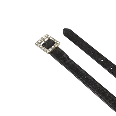 Lacci per speroni in pelle con decorazioni in strass Equestro Quadrato