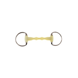Morso con anelli eggbutt Happy Mouth con imboccatura Mullen