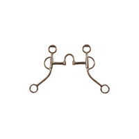 Mors de correction en acier inoxydable avec joues moyennes Pool's